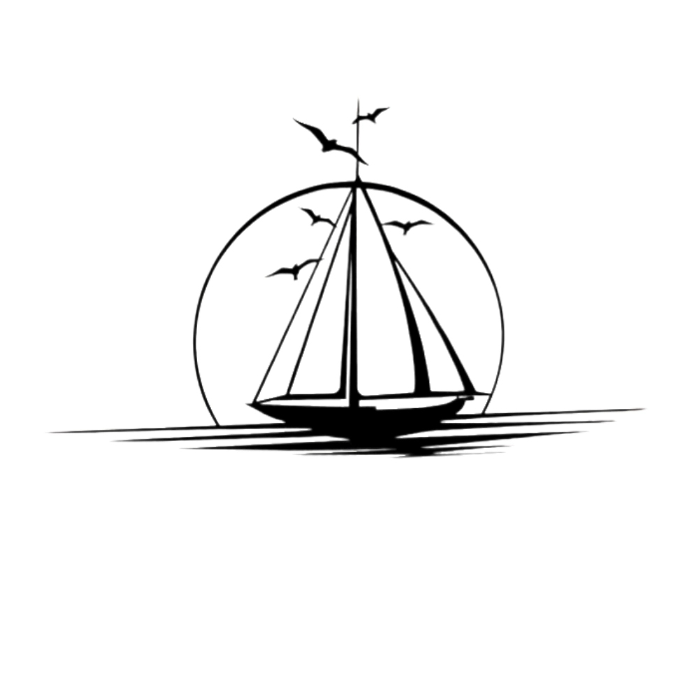 Sailboat Metal Wall Decor (WD138)